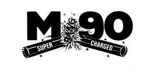 M 90 SUPER CHARGED logo