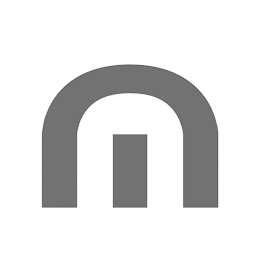 M logo