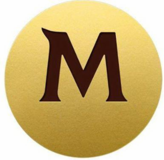 M logo