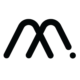 M logo