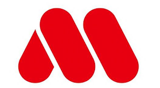 M logo