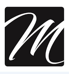 M logo