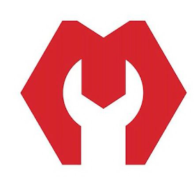 M logo