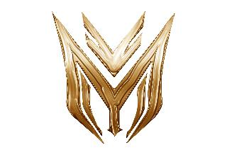 M logo