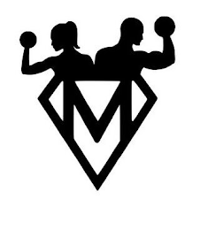 M logo