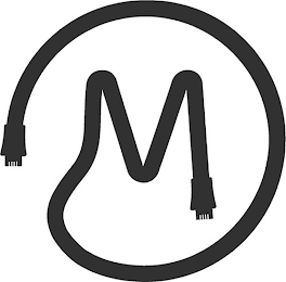 M logo
