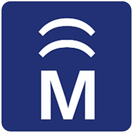 M logo