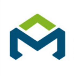 M logo