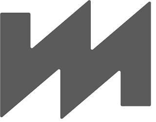 M logo