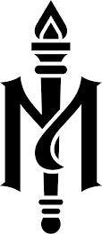 M logo