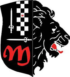 M logo