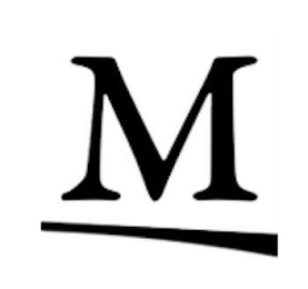 M logo