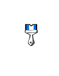 M logo