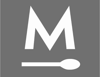 M logo