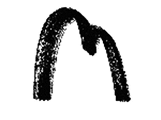 M logo