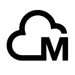 M logo