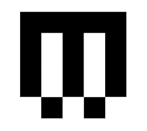 M logo