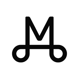 M logo