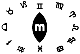 M logo