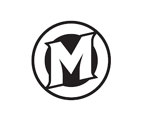 M logo