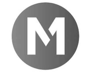 M logo