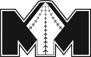 M logo