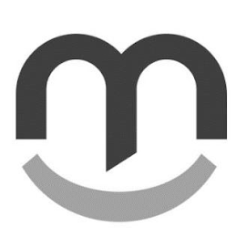 M logo
