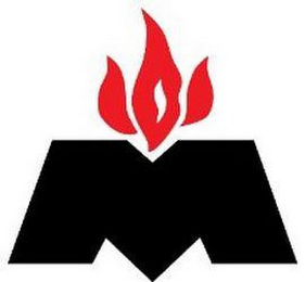 M logo