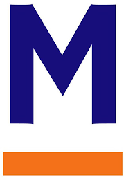 M logo