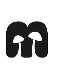 M logo