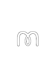 M logo