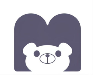 M logo