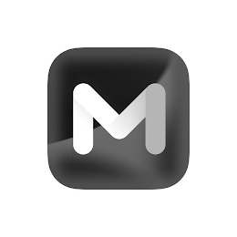 M logo