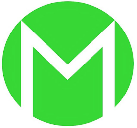 M logo