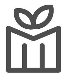 M logo