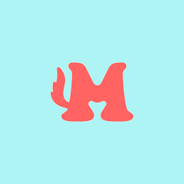 M logo