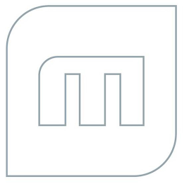 M logo