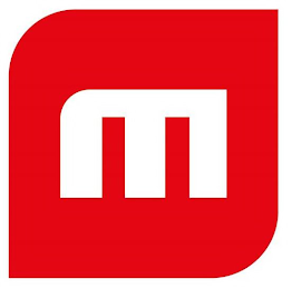 M logo