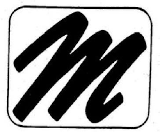 M logo