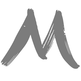 M logo