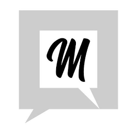 M logo