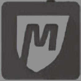 M logo