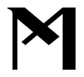 M logo