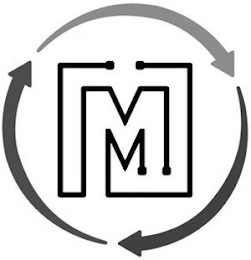 M logo