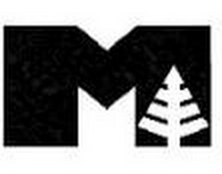 M logo