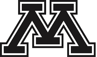 M logo