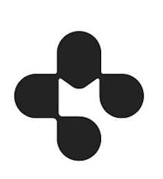 M logo