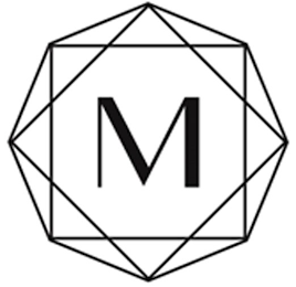 M logo