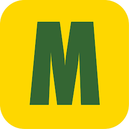 M logo