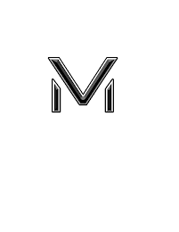 M logo